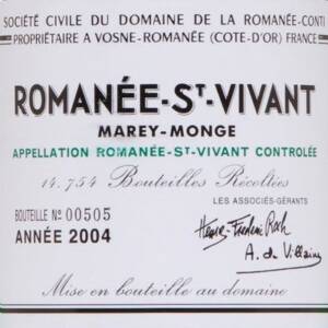 Domaine de la Romanee-Conti Romanee-Saint-Vivant Grand Cru 2018