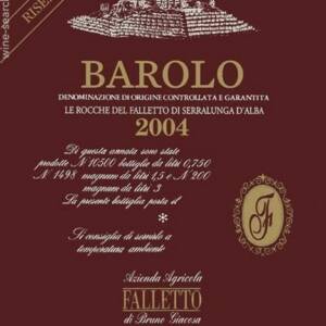 Falletto di Bruno Giacosa ‘Falletto’ 1990