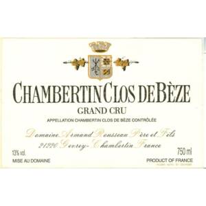 Domaine Armand Rousseau Pere et Fils Chambertin Clos-de-Beze Grand Cru 2011